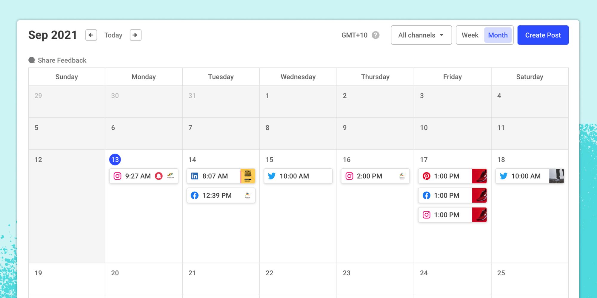 Apps to publish and analyze your social media profile MX